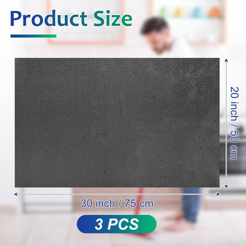 3 Pcs Extra Large Microfiber Cleaning Cloth 30" x 20" Washable Reusable Microfiber Towel Streak Free Lint Free Cloth for Cleaning Home Glass Offic...