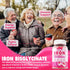 Vegan Iron Filled Gummies for Women, Non Constipating High Absorption 26mg Gentle Bisglycinate Iron w/Vitamin C, Folate, Beet Root, B12 for Iron D...