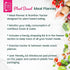 Perfect Planner Company - Plant-Based Weekly Meal Planner - A4 Spiral Bound Pad - Vegan Meal Planner & Nutrition Tracker - Shopping List & Freezer...