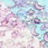 Mixed Star Moon Crystal Glass Beads Seedbeads Loose Round Pearl Beads for Jewelry Making Craft Bracelets Necklaces Earrings DIY Crafts Projects Pu...