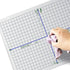 2 Pack Dry Erase XY Axis Lap Board 9”X12” | Interactive Learning Coordinate Grid Whiteboard (Double Sided)...
