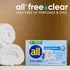 all Fabric Softener Dryer Sheets for Sensitive Skin, Free Clear, 195 Count...