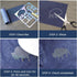 Azobur Iron on Patches for Clothing Repair, Jean Patches for Inside and Outside, Sew on Iron on Denim Patches for Jeans Kits 4"x 60"(10.5cm x 152....