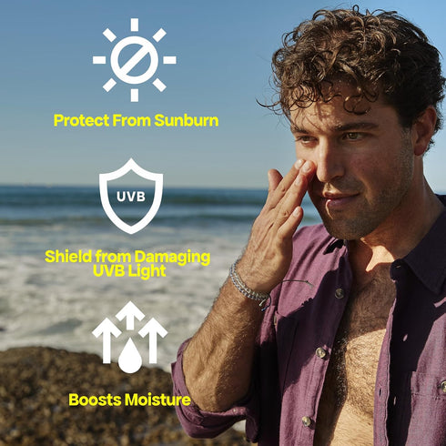 Mox Invisible Armor SPF 30 Sunscreen (2.0 oz) - Daily Mineral Zinc Oxide Sunscreen - Broad Spectrum Sun Protection - Goes On Easy - Rubs in Clear ...