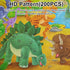 200PCS Wooden Jigsaw Puzzle for Kids Floor Puzzle for Boys Girls Aged 5+ Toddlers Children Teens Adult Educational Puzzles Learning Travel Toys 6 ...