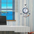 Sea Theme Nautical Anchor Steering Wheel Fishing Net Wall Clock Suit for Hanging Decoration Ornament Shelf Stand Wall Mounted...