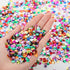 Loose Sequins 6 mm Round Embroidery Sequins with Holes Rainbow Sequins for Crafts with Storage Box Iridescent Spangles for Sewing Art Wedding Jewe...