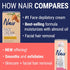 NAIR Prep & Smooth Face, Exfoliating Facial Hair Removal for Woman, Depilatory Cream, Smooth Skin Solution for Effective Hair Removal, Sensitive w...