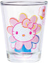 Silver Buffalo Sanrio Hello Kitty Spring Garden Flowers 4 Pack Mini Glass Set, 1.5 Ounces...