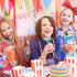 24 Ninja Drinking Crazy Straws for Kids | Ninja Themed Warrior Birthday Party Supplies Favors Decorations with 24 PVC Charm, 2 Cleaning Brushes Re...
