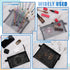 15 Pcs Mesh Zipper Pouch Mesh Bags Makeup Bags Mesh Cosmetic Bag Makeup Pouches,Nylon Mesh Travel Bags,Zipper Pouches for Organizing Pouches for T...
