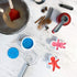 Tovolo Gingerbread Girls Templates Reverse, Dishwasher Safe, Set of 6 Cookie Stamps with Cutter...