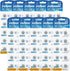 371 370 AG6 Battery 1.5v Button Cell Watch Batteries (100 Count (Pack of 1))...