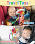 Baby Sensory Montessori Toy for 6-12-18 Months, Pull String Silicone Teething Toy, Birthday Gift Travel Toy for 1 2 Year Old Boy Girl Infant Toddl...