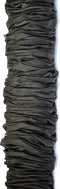 Cord & Chain Cover, 6.5 feet, Dupioni Faux Silk Fabric, Hook-and-Loop Strip Close- Use for Chandelier, Lighting, Wires (Black)...