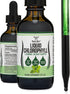 Chlorophyll Liquid Drops - Peppermint Flavored, Vegan Safe (Rich, Full Texture and Taste, Not Watered Down) for Skin Health, and Immune Function (...