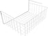 Southern Homewares 15-Inch Easy Install White Wire Under-Cabinet Hanging Basket Shelf Organizer – Storage Rack for Kitchen, Pantry, and Bathroom...