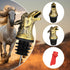 LKKCHER Horse Head 2-in-1 Wine Aerator Bottle Pourer and Stopper for Men Women Horse Racing Fans, Liquor Bottle Pourers Spout for Alcohol Spirits,...