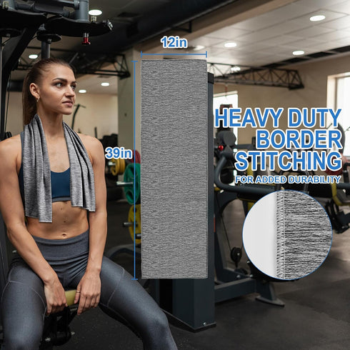 Cooling Towels - 6 Pack Cooling Towel (40"x12"), Ice Gym Towels for Working Out, Microfiber Cooling Towels for Neck and Face, Yoga Towel for Home ...