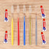 30 Pack Disposable Toothbrushes with Toothpaste (5 Colors)...