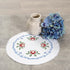 Leisure Arts Doily 12.6" Round Primrose, cross stitch kits, crossstitching kits adult, stamped cross stitch kits, counted cross stitch, hand embro...
