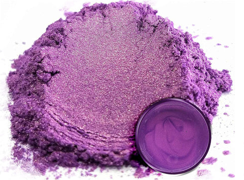 Eye Candy Pigments Premium Purple Mica Powder - Jasmine (25gr) - for Epoxy, Resin, Soap, Paint, Woodworking, Acrylic Pouring, Bath Bombs, Fishing ...