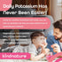 Kind Nature High Potassium Supplement 500mg - Chewable Gummies for Adults & Kids - Pure Potassium Bicarbonate Mineral Supplement - Vegan, Gluten F...