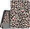 Hi Space for iPad 9th 8th 7th Generation Case for iPad 10.2 Case with Pencil Holder 2021 2020 2019, Leopard Print Cheetah Protective Shockproof Co...