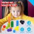 SpriteGru Math Linking Cubes, Set of 100 Math Cubes Manipulative Connecting and Counting Snap Blocks for Early Math and Construction, Educational ...