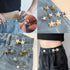 22 Pieces Pant Waist Tightener, No Sew and No Tool Detachable Button Pins for Jeans, Button for Jeans to Make Tighter, Adjustable Waistband Tighte...
