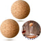 Shappy 2 Pieces Cork Ball Wooden Cork Ball Stopper for Wine Glass Decanter Stopper Replacement Wine Carafe Decanter Bottle Replacement for Christm...