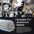 100 Rods Aluminum Welding Rod NO NEED Flux 1/13, Aluminum Repair, Brazing Aluminum Simple Solution (13" Length)...