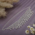 YERTTER Dainity Full Rhinestone Chunky Chain Diamond Silver Chain Collar Statement Tassel Crystal Choker Necklace Adjustable for Party Music Bar W...