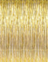 GOER 6.4 ft x 9.8 ft Metallic Tinsel Foil Fringe Curtains,Pack of 2 Party Streamer Backdrop for Birthday,Graduation Decorations and New Year Eve (...