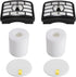 2 HEPA Filter + 2 Foam Flet Filter Kit for Shark Rotator Pro Lift-Away NV500 NV501 NV505 NV552 HEPA Filter & Foam Filter Kit, Part # XFH500 & XFF5...
