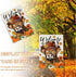 Welcome Fall Highland Cow Decorative Garden Flag, Autumn Farm Animal Pumpkin Maple Leaves Yard Outside Decorations, Thanksgiving Farmhouse Rustic ...