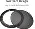 6.5" Speaker Grill Covers, Car Speaker Subwoofer Guard Protector, ABS Plastic Frame with Metal Mesh, Black - 2Pcs...