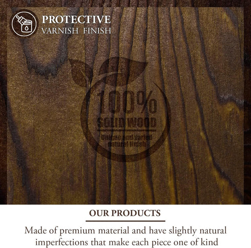 MyGift Modern Industrial Matte Black Metal Office Stationery Organizer with Sticky Note Holder, 2 Pen Storage Compartments and Rustic Burnt Solid ...