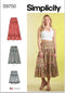 Simplicity Misses' Pull-on Skirt in Three Lengths Sewing Pattern Packet, Code S9750, Sizes 8-10-12-14-16, Multicolor...