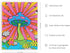 HAUS AND HUES Mushroom Poster Trippy Posters - Indie Posters Posters for Room Aesthetic Trippy Hippie Posters Y2K Poster Mushroom Art Indie Pictur...
