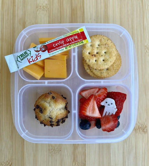 TRUE LEMON KIDS Crisp Apple (10 Packets) - Hydration, No Preservatives, No Artificial Flavors, No Sweeteners - Low Sugar Water Flavoring - Juice P...