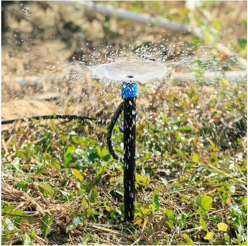 E-outstanding 20-Pack Irrigation Drippers 360 Degrees Adjustable Full Circle Type Micro Spray Drip Emitters Watering Sprinklers Garden Water Irrig...