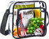 Clear Crossbody Bag Stadium Approved, Clear Messenger Shoulder Bag with Adjustable Strap for Work, Concerts, Sports Events...