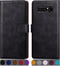 SUANPOT for Samsung Galaxy Note 8 with RFID Blocking Leather Wallet case Credit Card Holder, Flip Folio Book Phone case Shockproof Cover Women Men...