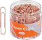 Rose Gold Paper Clips, 200 Count Large Size, 2 Inch Jumbo Paperclips, School and Office Supplies...
