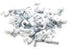 THE CIMPLE CO - Single Coaxial Cable Clips, Cat6, Electrical Wire Cable Clip, 1/4 in (6 mm) Nail Clip and Fastener, White (50 Pieces per Bag)...