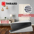 Thirard Door Stopper - Durable Alloy Construction, Secure Rubber Sole, Elegant Nickel Finish - Versatile, Easy Installation, and Noise-Reducing fo...