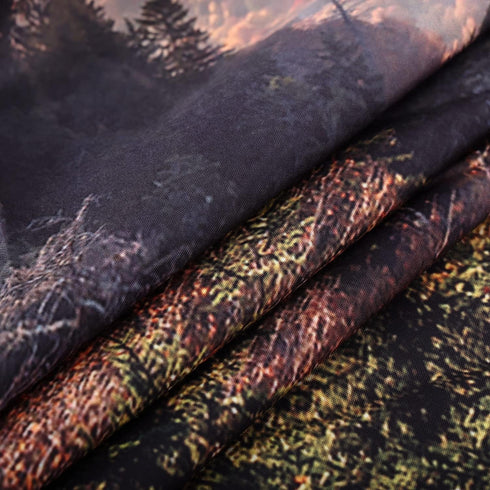 KJONG Autumn Sunrise Great Mountains Tennessee Great Forest Woods National Sunrise North Country Wilderness Park Decorative Tapestry,60X80 Inches ...