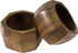 Wooden Napkin Rings Set of 6 for Dinning Table Decor | Wood Napkin Holder Set of Six for Dinner Table Decoration | Napkin Ring for Home and Kitche...