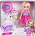 Sparkle Girlz Princess Doll and Pet Set (Blue Dress & Dog Set) by ZURU 2 Pets, Hair Styling for Kids, Dog, Unicorn, Nurture Toys for Girls, Posabl...